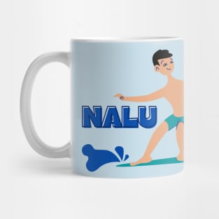nalu (wave) surfer. ʻōlelo hawaiʻi. hawaiian language. ʻōlelo noʻeau. hawaii sayings Mug